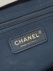 CHANEL 25S VANITY CASE 23 IN BLACK LAMBSKIN