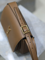YSL 25S NIKI BABY 22 IN BROWN CALFSKIN GOLD HARDWRE