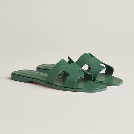 0RAN SANDAL VERT LIERRE