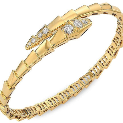 SERPENTI BRACELET DIAMONDS PINK GOLD