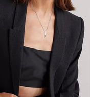 MY FIRST DIAMOND PAVED NECKLACE