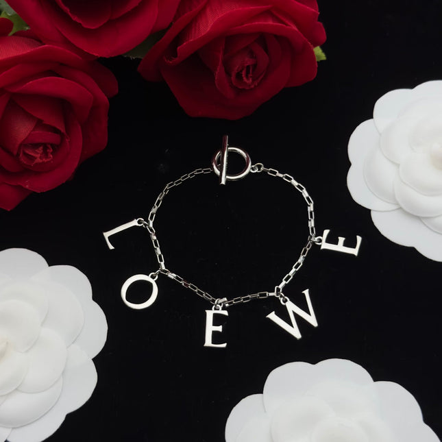 LOWE LOGO BRACELET