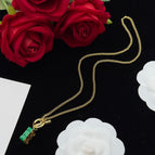 High-Quality Silver Alloy - 14K Gold Plated