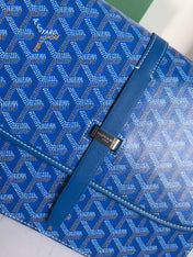 BELVEDERE MM BAG 28CM SKY BLUE CANVAS