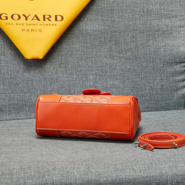 SAIGON SOUPLE MINI BAG ORANGE CANVAS