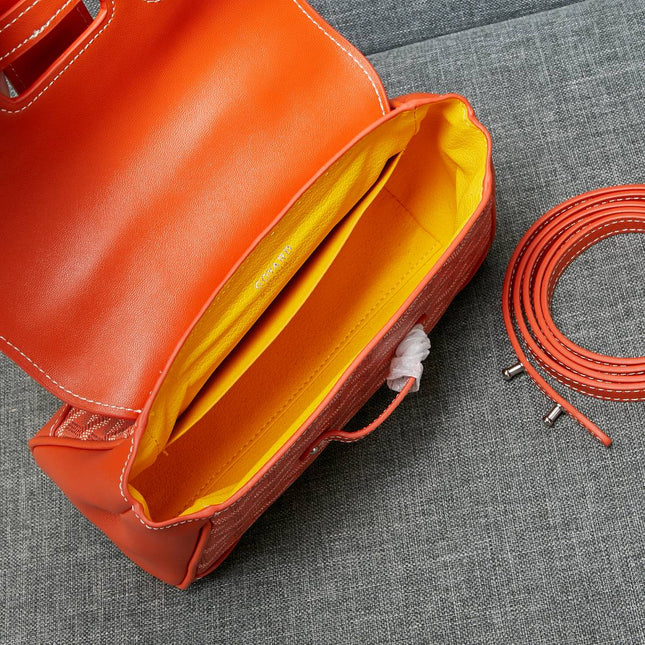 SAIGON SOUPLE MINI BAG ORANGE CANVAS