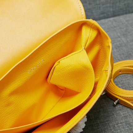 SAIGON SOUPLE MINI BAG YELLOW CANVAS