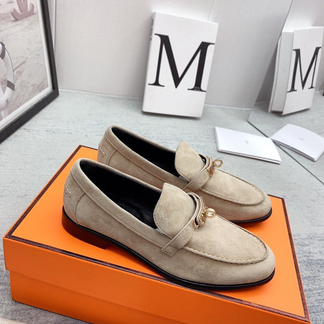 Destin Loafer Suede Beige