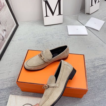 Destin Loafer Suede Beige