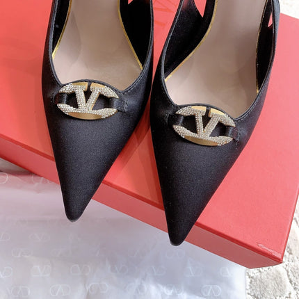 Vlogo Slingback Pump 90MM Black