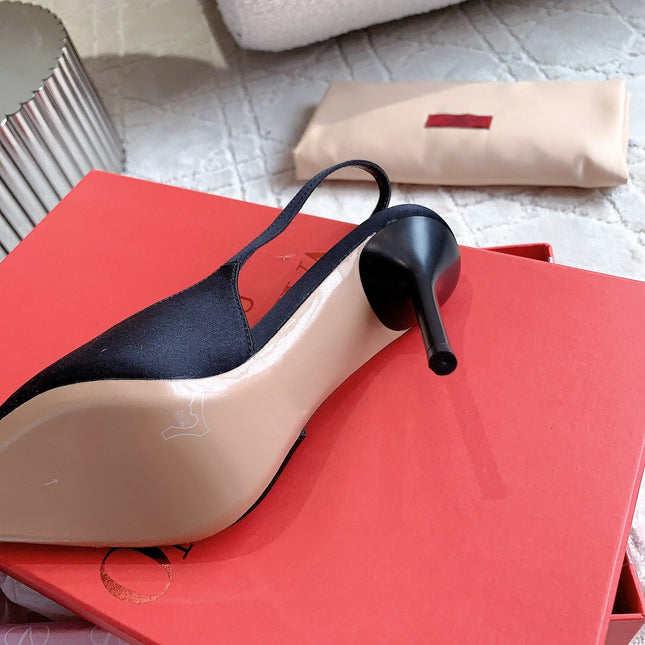 Vlogo Slingback Pump 90MM Black