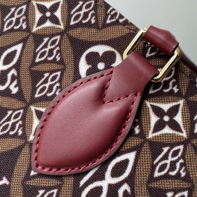 LV SINCE 1984 ONTHEGO GM BROWN TEXTILE